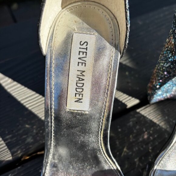 Steve Madden Multi Collor Glitter Heel - Picture 5 of 5